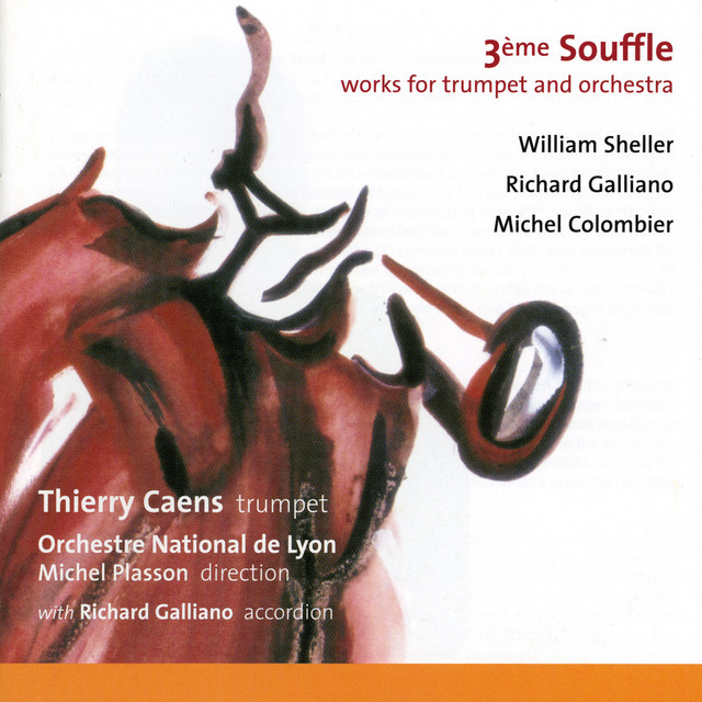 3ème souffle works for trumpet and orchestra cover art