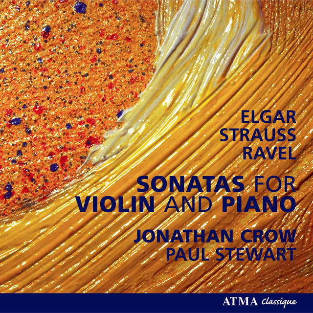 Elgar, Ravel, R. Strauss: Violin sonatas cover art