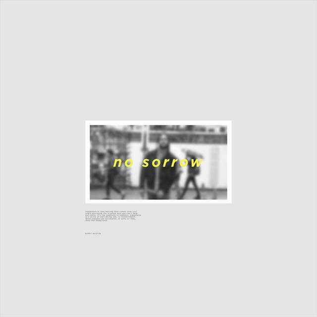 No Sorrow cover
