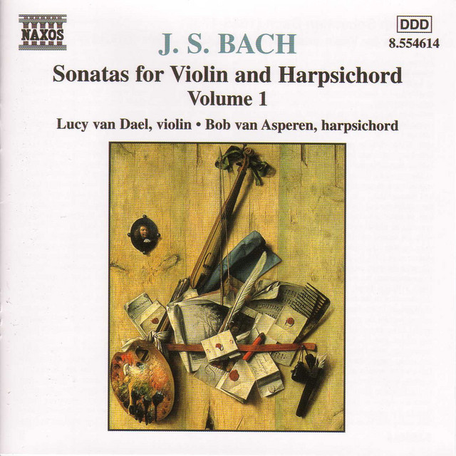Bach, J.S.: Sonatas for Violin and Harpsichord, Vol. 1 cover