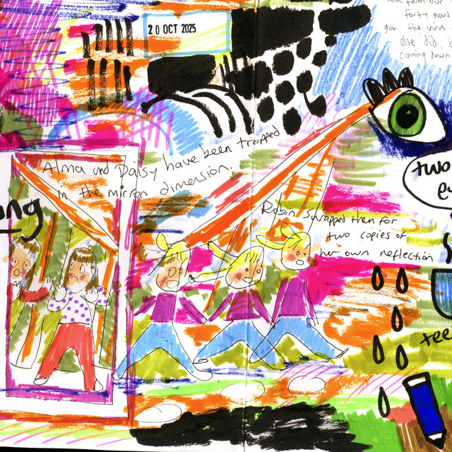 I'm Designing Pyjamas on My Laptop for the Robot cover art