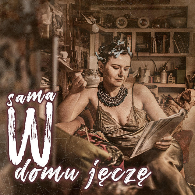 Sama w domu jęczę cover art