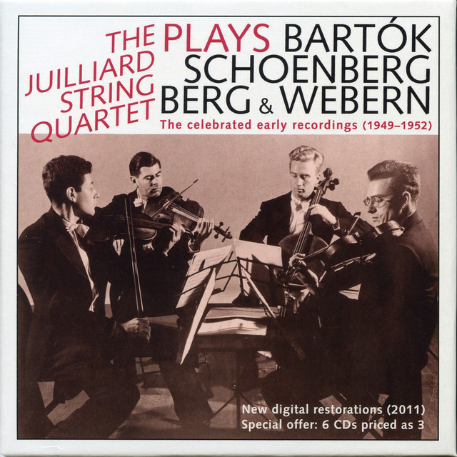 The Juilliard Quartet: The Celebrated Early Recordings (1949-1952) cover art