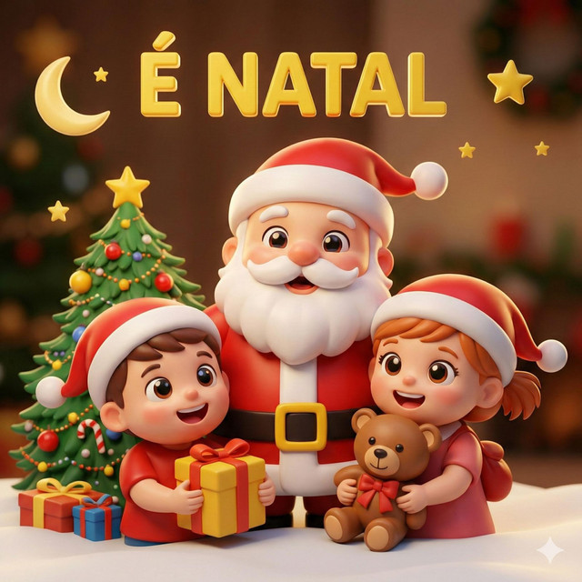 Capa de É Natal