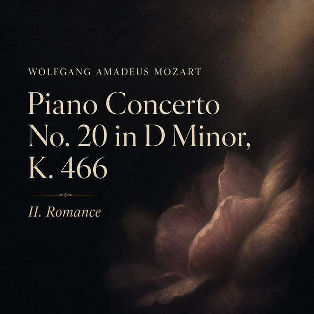 Wolfgang Amadeus Mozart: Piano Concerto No. 20 in D Minor, K. 466- II. Romance cover art