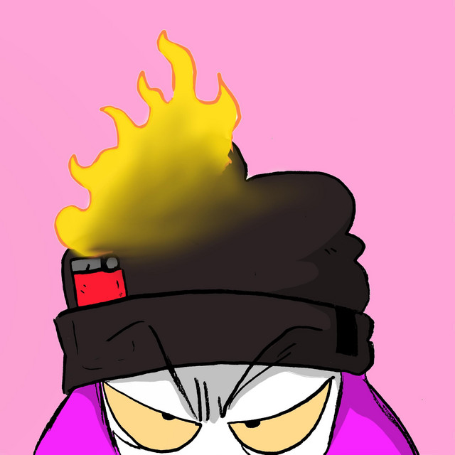 lighter in the beanie! cover art