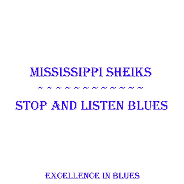 Stop And Listen Blues cover art