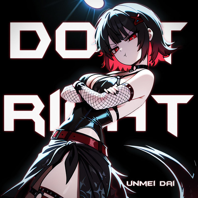 Обкладинка Unmei dai — DO IT RIGHT