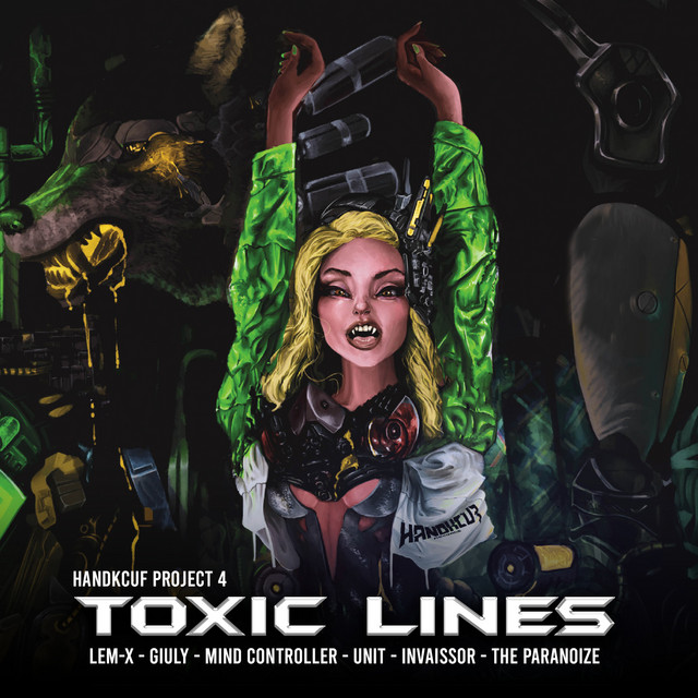 Handkcuf Project 4 - Toxic Lines cover art