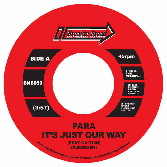 It's Just Our Way / Paradee cover art