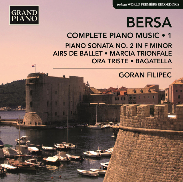Bersa: Complete Piano Works, Vol. 1 cover art