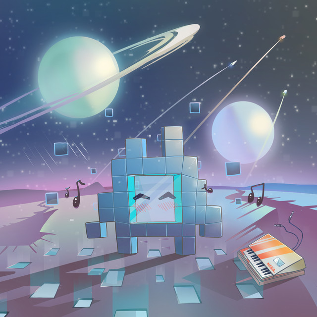 29 blue pixels cover art
