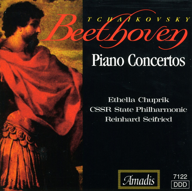 Beethoven: Piano Concerto No. 5, "Emperor" / Tchaikovsky: Piano Concerto No. 1 cover art