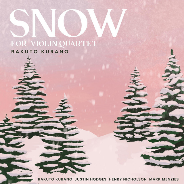 SNOW for Violin Quartet cover art