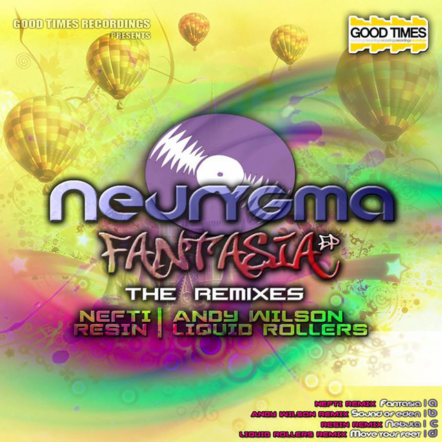Fantazia EP - The Remixes cover