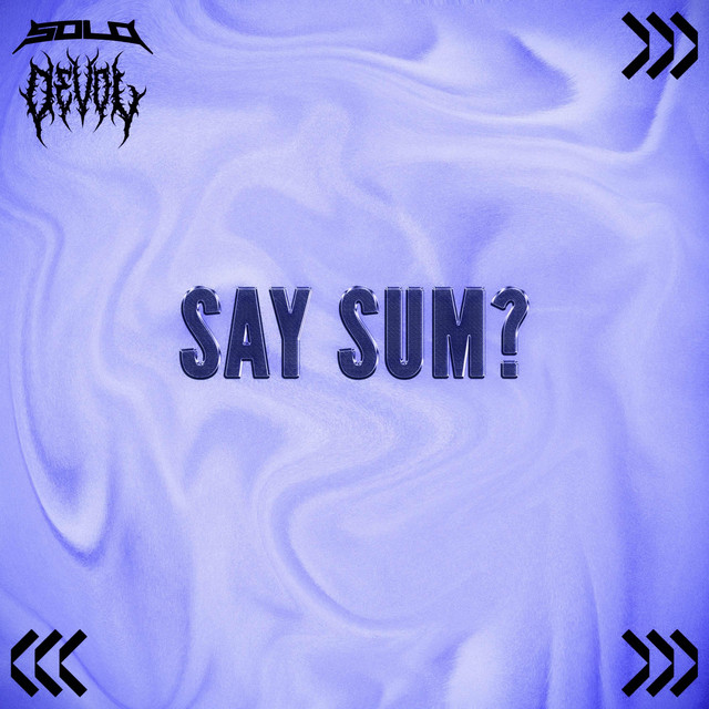 SAY SUM cover art