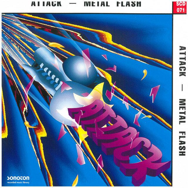 Attack - Metal Flash cover art
