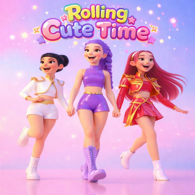 Album cover for Rolling Cute Time by KPop Demon Hunter