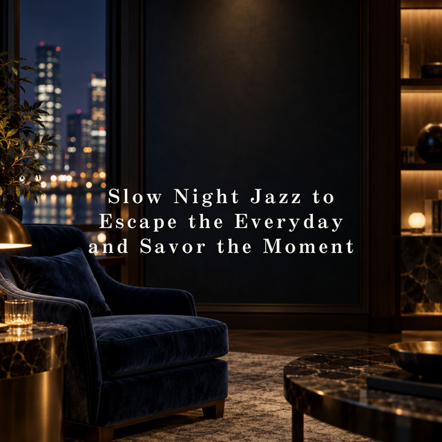 Slow Night Jazz to Escape the Everyday and Savor the Moment album image