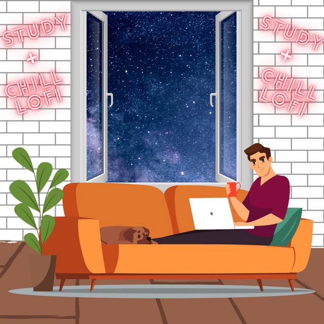 Study Hard With Chill Lo Fi cover art