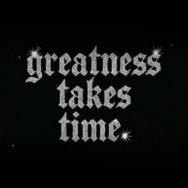 Greatness Takes Time. cover art