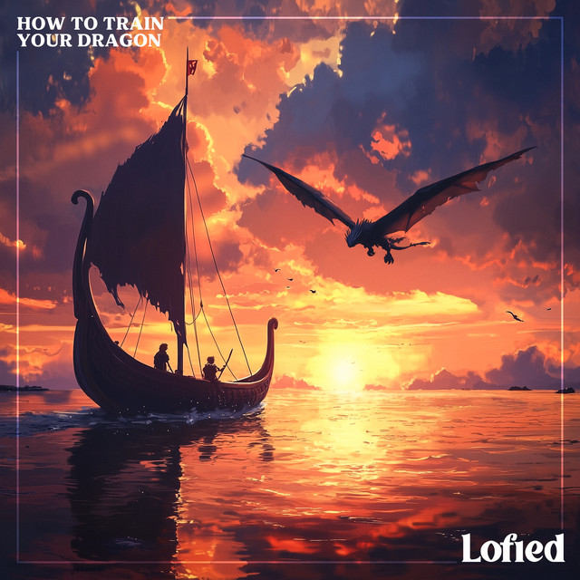 How to Train Your Dragon Lofi cover art