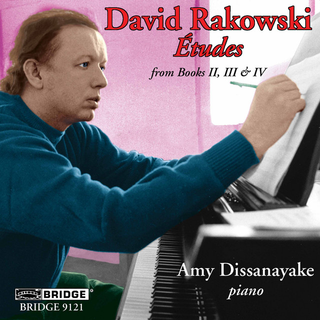David Rakowski: Piano Études, Vol. 1 cover