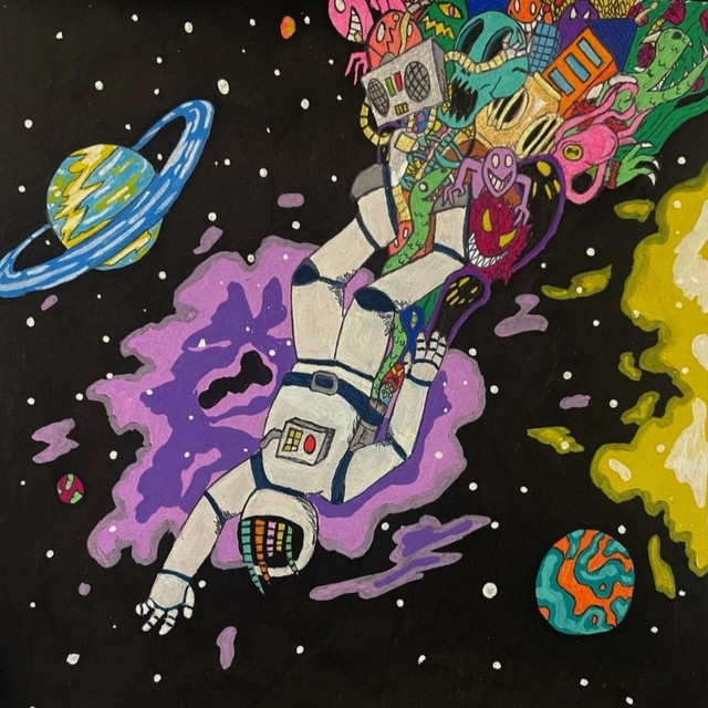 Falling through the stars (Instrumental) cover art