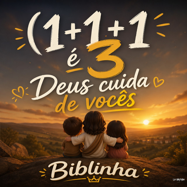 1+1+1 É 3 Deus Cuida de Vocês