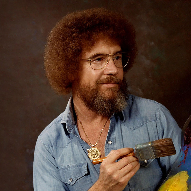 bob ross cover art