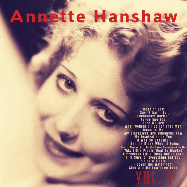 Annette Hanshaw, Vol. 1 cover art