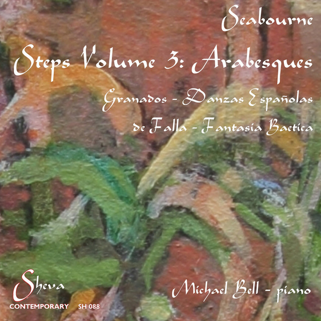 Peter Seabourne: Steps, Vol. 3 "Arabesques" cover art