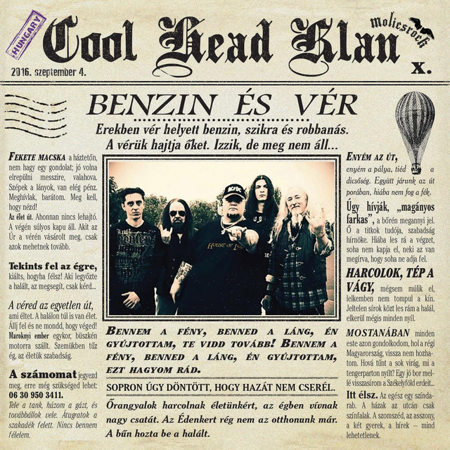 Benzin és Vér cover