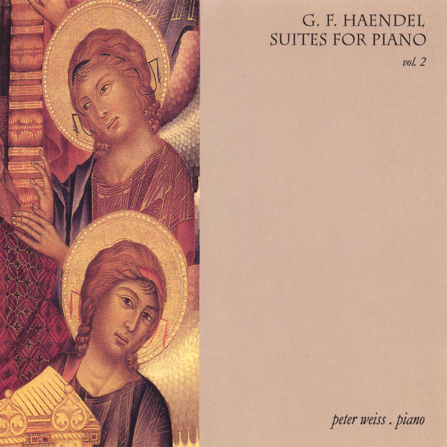 Haendel Piano Suites Vol 2 cover art