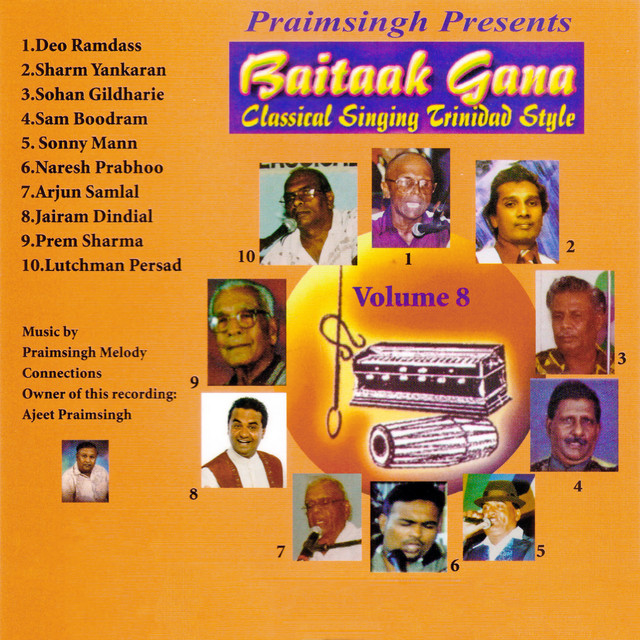Baitaak Gana: Classical Singing Trinidad Style, Vol. 8 cover