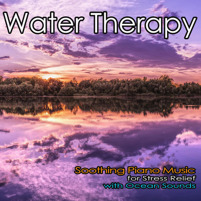 Water Therapy: Soothing Piano Music for Stress Relief with Ocean Sounds