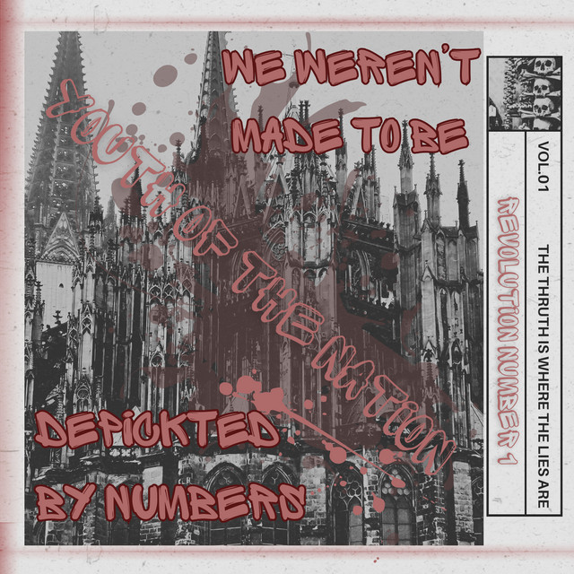 We weren't made to be depickted by numbers cover art