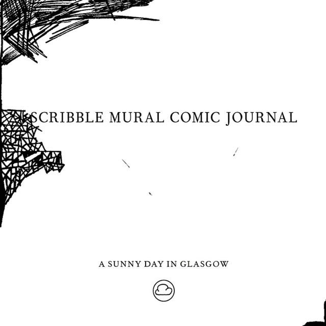 Scribble Mural Comic Journal cover art