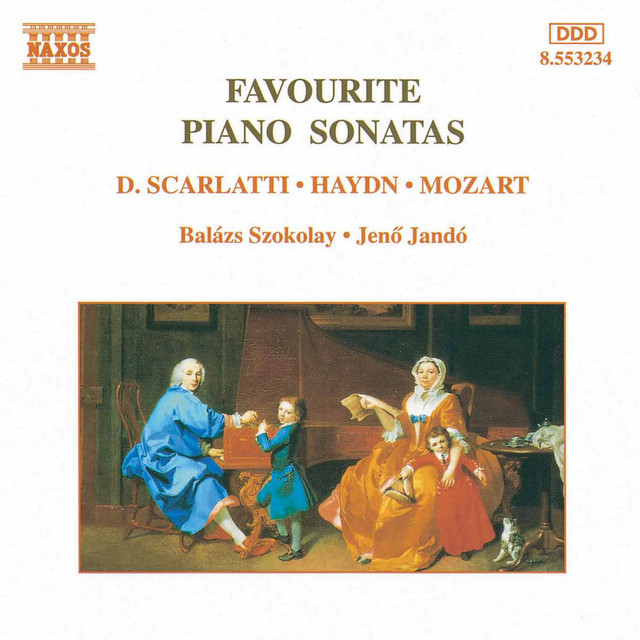 Favourite Piano Sonatas cover art