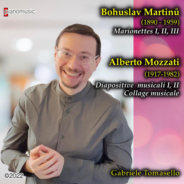 Martinů & Mozzati Various Piano Works. cover art