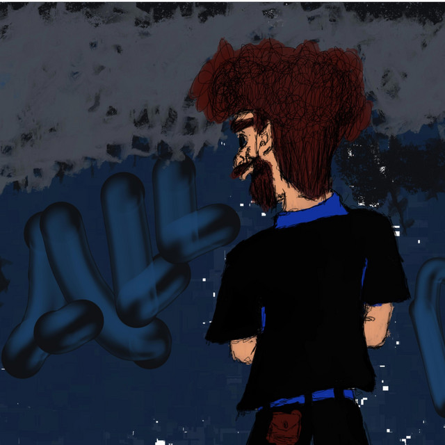 All blue cover