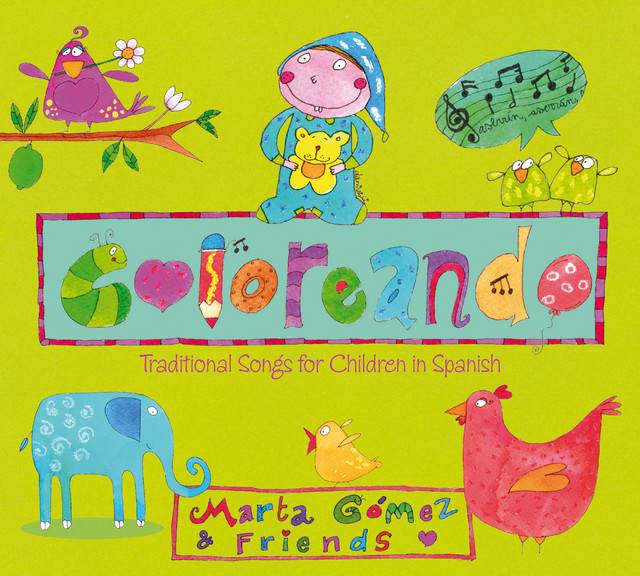 Coloreando. Traditional Songs for Children in Spanish cover art