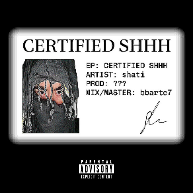 CERTIFIED SHHH cover art