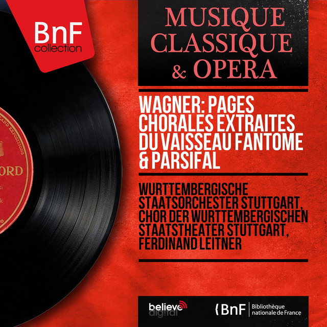 Wagner: Pages chorales extraites du Vaisseau fantôme & Parsifal (Mono Version) cover art