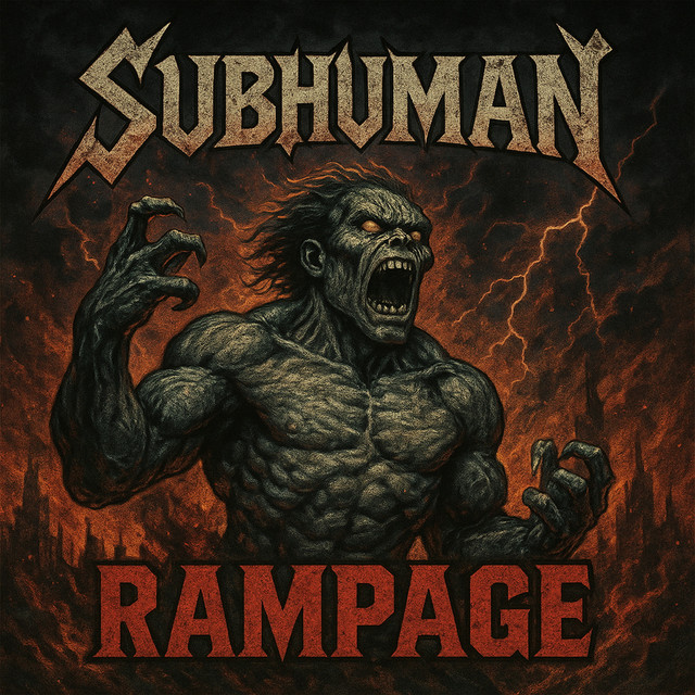 Subhuman Rampage release artwork