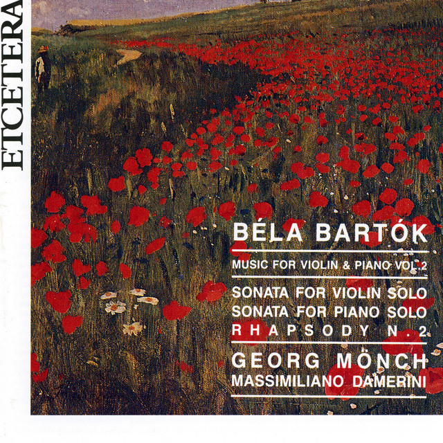 Bartok, Music for violin and piano Vol. 2 Sonatas and Rhapsody N. 2