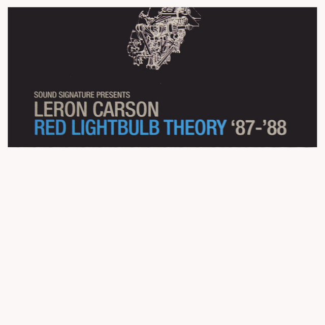 Red Lightbulb Theory '87-'88 cover art