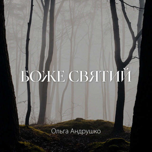 Обкладинка: Боже Святий — Ольга Андрушко