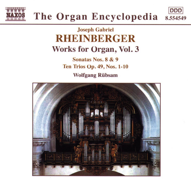 Organ Sonata No. 8 in E Minor, Op. 132: IV. Passacaglia cover art
