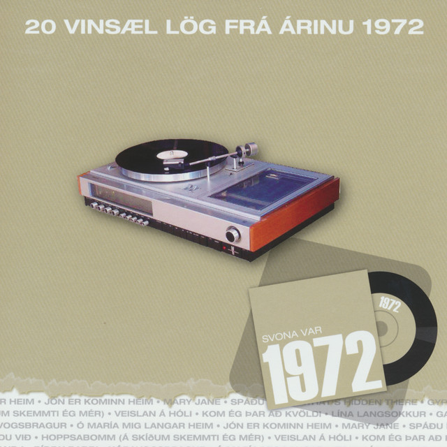 Svona var 1972 cover art
